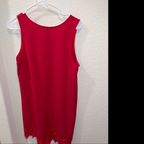 Size large. Red dress. Worn once - Picture 3 of 3